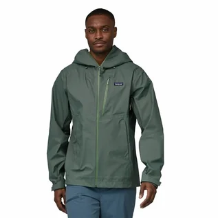 Kurtki męskie - Męska kurtka przeciwdeszczowa Patagonia Granite Crest Jacket hemlock green - L - grafika 1