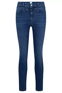 Spodnie damskie - BOSS Damskie spodnie jeansowe, grantowy, 30 - grafika 1