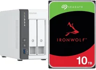 Serwery plików NAS i macierze dyskowe - Serwer plików Qnap TS-216G + Seagate IronWolf 10TB ST10000VN000 - miniaturka - grafika 1