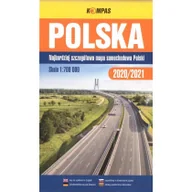 Atlasy i mapy - Mapa samochodowa 1:700 000 Polska TW KOMPAS Praca zbiorowa - miniaturka - grafika 1