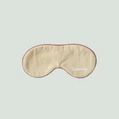 Akcesoria do bielizny - Lniana żółta opaska na oczy wyciemniająca Biosennie - miniaturka - grafika 1