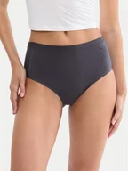 Majtki damskie - Triumph Figi klasyczne z wysokim stanem Smart Natural 10211539 Granatowy - miniaturka - grafika 1