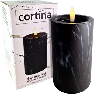 ŚWIECA LED EFEKT PŁOMIENIA NA BATERIE 12,5CM WKŁAD ZNICZ ŚWIECZKA PŁOMIEŃ - Świece ŚWIECA LED EFEKT PŁOMIENIA NA BATERIE 12,5CM WKŁAD ZNICZ ŚWIECZKA PŁOMIEŃ - Świece - miniaturka - grafika 1