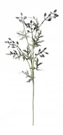 Sztuczne kwiaty - Roślina sztuczna Gałązka z pączkami z flokowanej jakości wysokość 75 cm - miniaturka - grafika 1