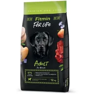 Sucha karma dla psów - FITMIN For Life Adult All Breeds 12kg - miniaturka - grafika 1