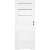 Drzwi wewnętrzne - Skrzydło drzwiowe Prim slim 12 biały podcięcie 70 L - miniaturka - grafika 1