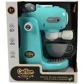 Zabawy w naśladowanie dorosłych - ESKPRES DO KAWY DLA DZIECI REALISTYCZNE DŹWIĘKI ŚWIATŁO ZBIORNIK NA WODĘ - miniaturka - grafika 1