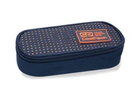 Piórniki - CoolPak, piórnik typu saszetka, Campus w kropki pomarańczowe - miniaturka - grafika 1