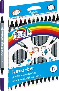 KW Trade Pisaki Bimarker dwustronne - Flamastry - miniaturka - grafika 3