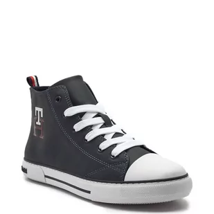 Tommy Hilfiger Trampki - Buty dla dziewczynek - miniaturka - grafika 1