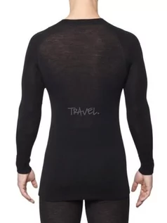 Pozostała odzież narciarska - Thermowave One Męska Koszulka LS Black XL - grafika 1