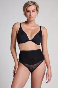 Hunkemöller Body Lace Czarny - Majtki damskie - miniaturka - grafika 1