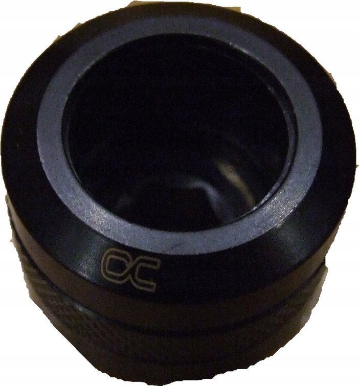 Alphacool Alphacool Eiszapfen Pro Anschluss 16mm Hardtube Fitting G1/4 - schwarz