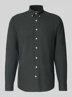 Koszule męskie - Koszula casualowa z kołnierzykiem typu button down - miniaturka - grafika 1