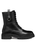 Botki damskie - Geox Botki D Iridea D46HRB 00043 C9999 Czarny - miniaturka - grafika 1