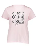 Koszulki i topy damskie - Pepe Jeans Koszulka w kolorze jasnoróżowym - miniaturka - grafika 1