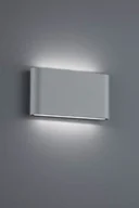 Lampy ogrodowe - Trio Thames II Tytanowy LED 2x4,5W szer. 17,5cm. IP54 3000K Kinkiet zewnętrzny 227660287 227660287 - miniaturka - grafika 1