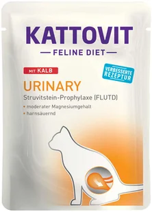 Kattovit Urinary w saszetkach - Cielęcina, 24 x 85 g - Mokra karma dla kotów - miniaturka - grafika 1