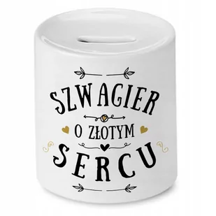 Skarbonka Dla Szwagra na Urodziny Imieniny Prezent z Nadrukiem ze Zdjęciem - Skarbonki - miniaturka - grafika 1
