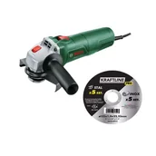 Szlifierki i polerki - Szlifierka kątowa 750 W UniversalGrind 750-125 BOSCH oraz 10 tarcz GRATIS - miniaturka - grafika 1