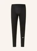 Legginsy - Nike Legginsy Pro Warm schwarz - miniaturka - grafika 1