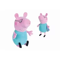 Maskotki i pluszaki - Świnka Peppa - Peppa Maskotka pluszowa Tata 37 cm - miniaturka - grafika 1