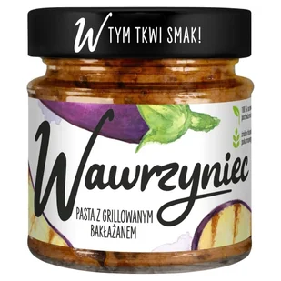 Wawrzyniec - pasta warzywna z grillowanym bakłażanem - Pasty warzywne - miniaturka - grafika 1
