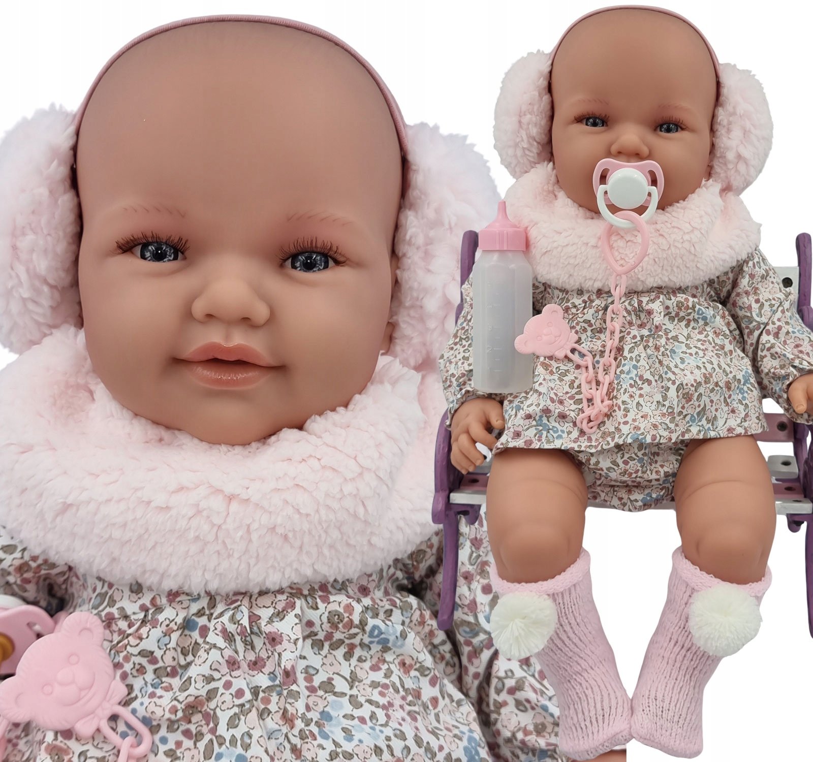 Hiszpańska Lalka Manolo Miękka 47 cm 521