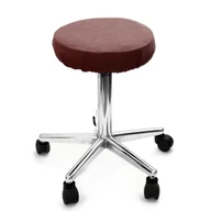 Meble modułowe i akcesoria - Pokrowiec frotte na taboret kosmetyczny BRĄZOWY - miniaturka - grafika 1