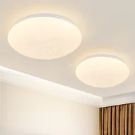 Lampy sufitowe - ZMH 2 x Lampa sufitowa LED do sypialni i kuchni 5W 3000K Ø 16,5 cm, ciepła biel, korytarz, pokój dziecięcy - miniaturka - grafika 1