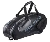 Tenis ziemny - Torba 2-komorowa Solinco Racquet Bag 6 - Black - miniaturka - grafika 1