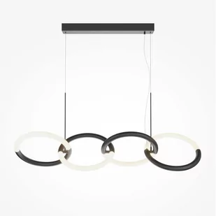 Lampa wisząca Node MOD165PL-L40B3K LED 40W węzły białe czarne - Lampy sufitowe - miniaturka - grafika 1