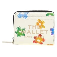 Portfele - Marc Jacobs Mini Compact Wallet, Portfel damski, biały, wielokolorowy, jeden rozmiar - miniaturka - grafika 1