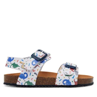 Sandały Garvalin 252472 D Biały - Buty dla chłopców - miniaturka - grafika 1