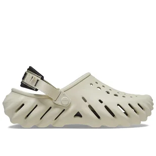Klapki Crocs X-Echo Clog 207937-2YJ - beżowe - Klapki i japonki męskie - miniaturka - grafika 1