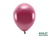 Balony i akcesoria - PartyDeco "Balony Eco 26cm metalizowane, bordo (1 op. / 100 szt.)" - miniaturka - grafika 1