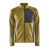 Bluzy męskie - Męska Bluza CRAFT ADV TECH FLEECE THERMAL MIDLAYER M 1911662-632985 – Oliwkowy - miniaturka - grafika 1