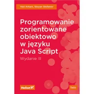 Książki o programowaniu - ANTANI VED Programowanie zorientowane obiektowo w języku JavaScript - miniaturka - grafika 1