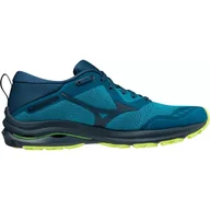 Buty sportowe męskie - Buty do biegania męskie Mizuno Wave Rider TT niebieskie - miniaturka - grafika 1