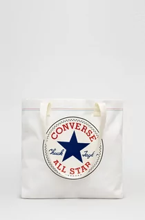 Torebki damskie - Converse torebka kolor biały - grafika 1