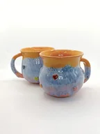 Kubki - Kubek z serduszkami kolorowy cukierek - miniaturka - grafika 1