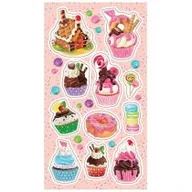 Zabawki kreatywne - Naklejki Słodkie desery - miniaturka - grafika 1
