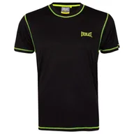 Koszulki męskie - T-Shirt Everlast Koszulka Męska Wygodna Lekka Sportowa Z Krótkim Rękawem Black S - miniaturka - grafika 1