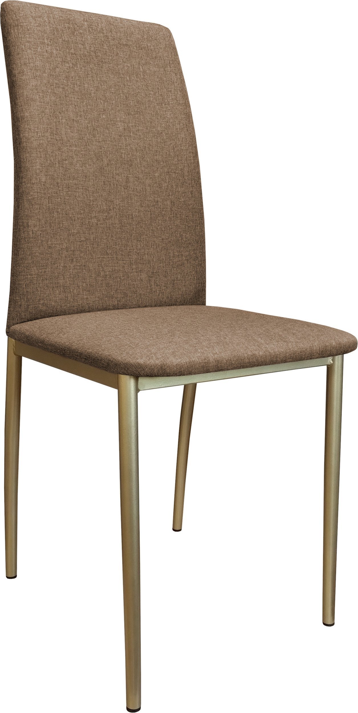 Krzesło tapicerowane ALAN stelaż złoty Sawana 25