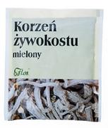 Suplementy naturalne - ZAKŁAD KONFEKCJONOWANIA ZIÓŁ "FLOS" ELŻBIETA I JAN Korzeń żywokostu mielony 100g Flos - miniaturka - grafika 1