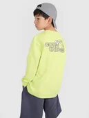 Koszulki dla chłopców - 4F Longsleeve oversize z nadrukiem chłopięcy - zielony 164 (13-14 lat) - miniaturka - grafika 1