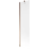 Parawany nawannowe - Mexen Next parawan nawannowy 1-skrzydłowy 50 x 150 cm, szron, różowe złoto - miniaturka - grafika 1