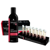 Zestawy kosmetyków męskich - Inter Fragrances Zestaw kosmetyków do włosów wypadających dla mężczyzn Men Forte 4398-uniw - miniaturka - grafika 1