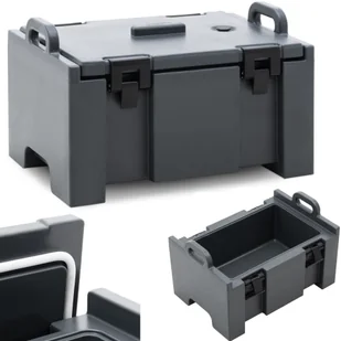 Royal Catering Pojemnik termoizolacyjny - ładowany od góry - do pojemników GN 1/1 (gł. 15-20 cm) - 37 l RC-TB37 - Opakowania gastronomiczne - miniaturka - grafika 1