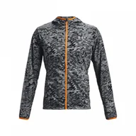 Kurtki i kamizelki sportowe męskie - Męska kurtka do biegania UNDER ARMOUR UA OutRun the STORM Pack Jkt - miniaturka - grafika 1